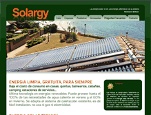 Tablet Screenshot of gruposolargy.com